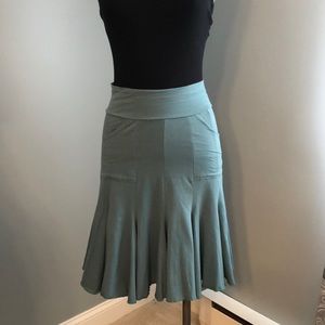 Effie’s Heart Teal Trumpet Style Skirt